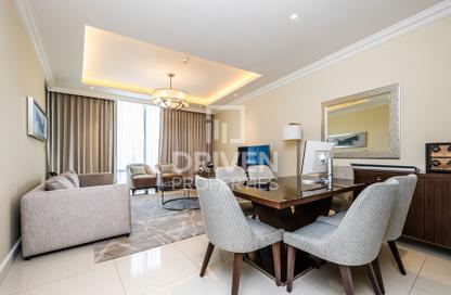 Apartment - 2 - 3 for rent in The Address Residence Fountain Views 1 - The Address Residence Fountain Views - Downtown Dubai - Dubai