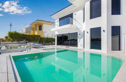 Villa - 5 Bedrooms - 6 Bathrooms for rent in Garden Homes Frond L - Garden Homes - Palm Jumeirah - Dubai