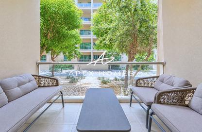 Apartment - 1 - 1 for rent in Al Ghozlan 4 - Al Ghozlan - Greens - Dubai