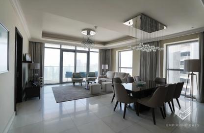 Hotel  and  Hotel Apartment - 3 Bedrooms - 4 Bathrooms for rent in The Address Residence Fountain Views 2 - The Address Residence Fountain Views - Downtown Dubai - Dubai
