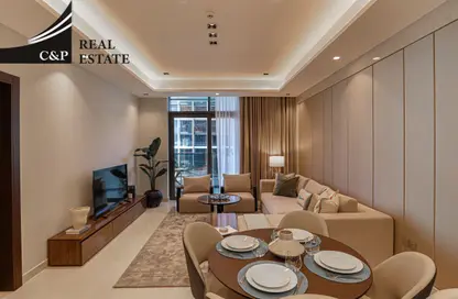 شقة - غرفة نوم - 2 حمامات للايجار في برج النبلاء - الخليج التجاري - دبي