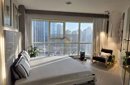 Apartment - 1 Bedroom - 2 Bathrooms for rent in Goldcrest Executive - JLT Cluster C - Jumeirah Lake Towers - Dubai