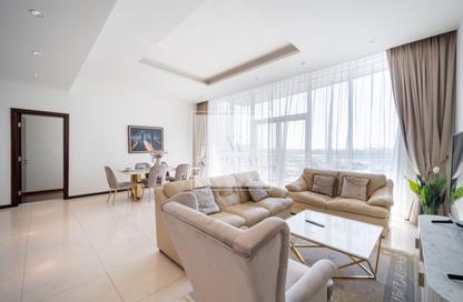 Apartment - 2 - 3 for rent in Diamond - Tiara Residences - Palm Jumeirah - Dubai