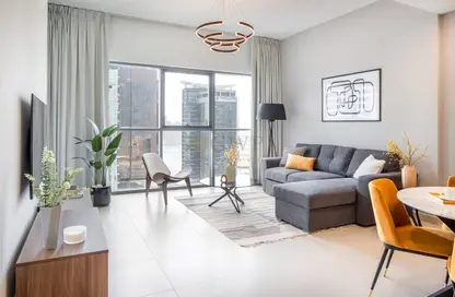 شقة - غرفة نوم - 2 حمامات للايجار في بلفيو برج 1 - أبراج بلفيو - وسط مدينة دبي - دبي