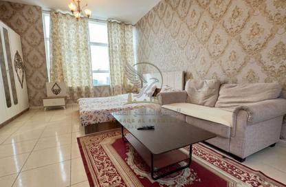 Apartment - Studio - 1 Bathroom for rent in Orient Tower 2 - Orient Towers - Al Bustan - Ajman