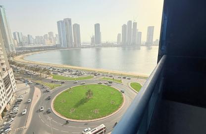 Apartment - 1 - 2 for sale in Beach Tower 1 - Al Khan Lagoon - Al Khan - Sharjah