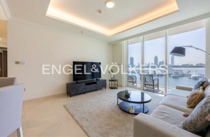Apartment - 2 Bedrooms - 2 Bathrooms for rent in Palace Beach Residence Tower 1 - Palace Beach Residence - Emaar Beachfront - Dubai Harbour - Dubai