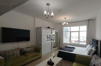 Apartment - Studio - 1 Bathroom for rent in Horizon Towers - Ajman Downtown - Ajman