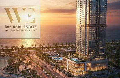 Apartment - 1 Bedroom - 2 Bathrooms for sale in Al Watan Tower - Ajman Corniche Road - Ajman