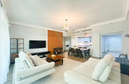Apartment - 2 Bedrooms - 3 Bathrooms for rent in Al Tamr - Shoreline Apartments - Palm Jumeirah - Dubai