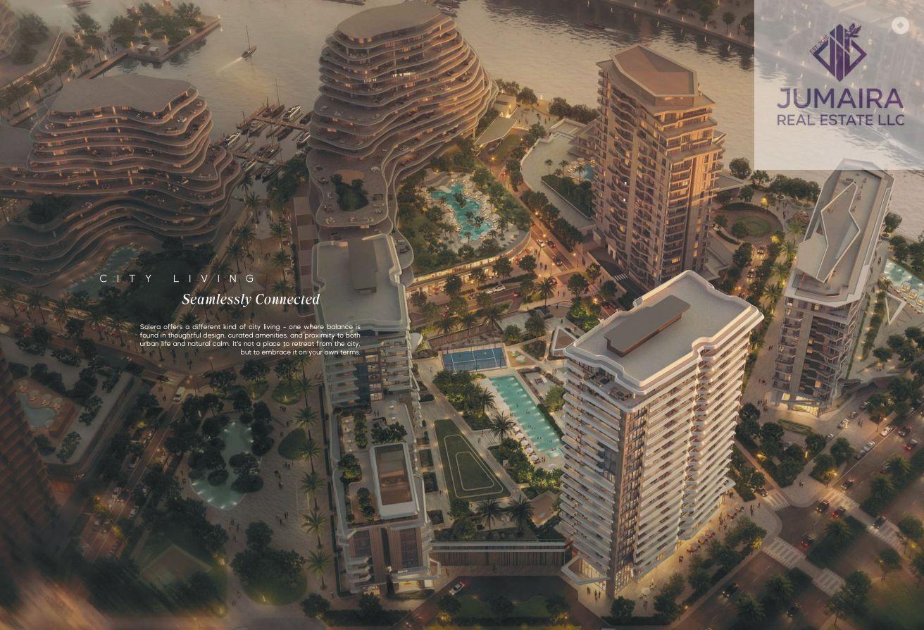 Elegant 1BR Pool View Apartment in Mina Al Arab