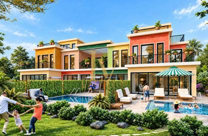 Townhouse - 4 - 3 for sale in Portofino - Damac Lagoons - Dubai