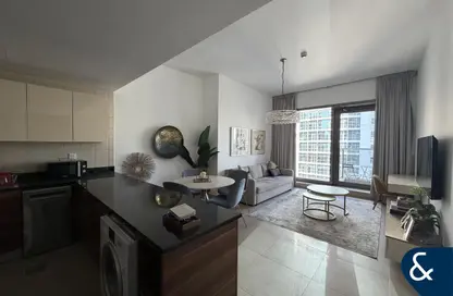 شقة - غرفة نوم - 1 حمام للايجار في برج التألق 1 - أبراج البريق - دبي مارينا - دبي