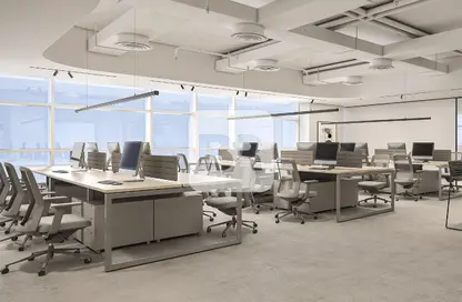 Office Space - Studio - 1 Bathroom for rent in Magnum Opus Tower - Barsha Heights (Tecom) - Dubai