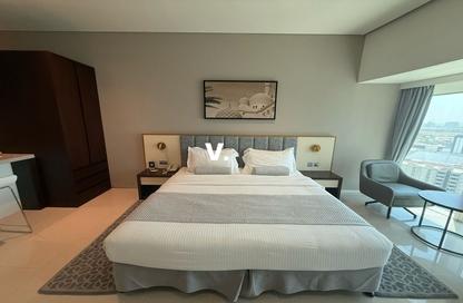 Apartment - Studio - 1 Bathroom for rent in Ascott Park Place - Sheikh Zayed Road - Dubai