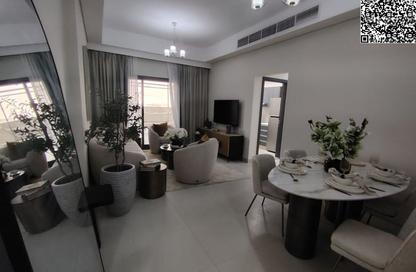 Apartment - 1 - 2 for sale in Al Aamra Tower - Al Amerah - Ajman