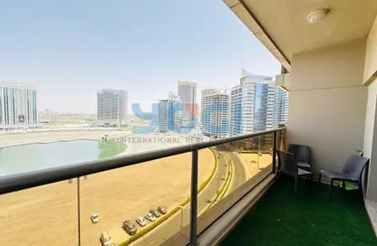 شقة - غرفة نوم - 2 حمامات للايجار في مساكن النخبة رقم 6 - مساكن النخبة الرياضية - مدينة دبي الرياضية - دبي