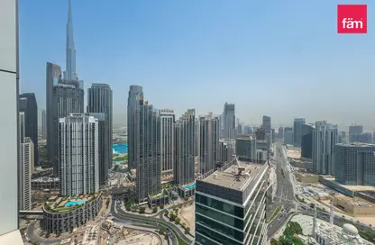 شقة - غرفة نوم - 2 حمامات للايجار في B برج - الأبراج الإدارية - الخليج التجاري - دبي