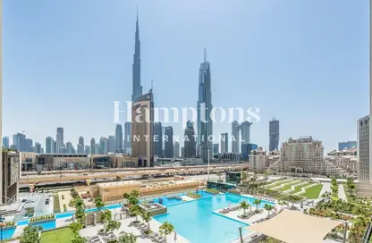 Apartment - 2 Bedrooms - 2 Bathrooms for rent in Downtown Views II Tower 3 - Downtown Views II - Zabeel 2 - Zabeel - Dubai