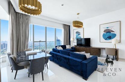 Apartment - 2 - 3 for sale in Palm View - Dubai Media City - Dubai