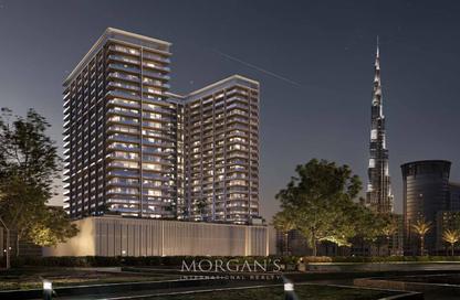 Apartment - 1 Bedroom - 1 Bathroom for sale in Binghatti Ghost - Dubai Healthcare City 2 - Al Jaddaf - Dubai