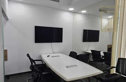 Office Space - Studio - 1 Bathroom for rent in The Prism - Business Bay - Dubai