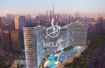 Apartment - 1 - 2 for sale in Binghatti Aquarise - Business Bay - Dubai