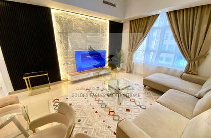 Apartment - 1 - 2 for rent in Al Waha Residence - Al Khan - Sharjah