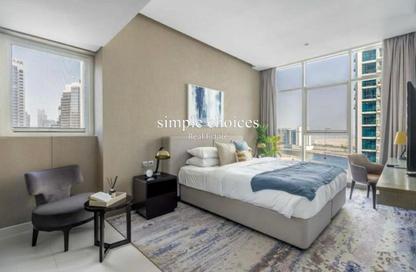 Apartment - Studio - 1 for rent in Damac Maison Prive A - Damac Maison Prive - Business Bay - Dubai Apartment - Studio - 1 for rent in Damac Maison Prive A - Damac Maison Prive - Business Bay - Dubai