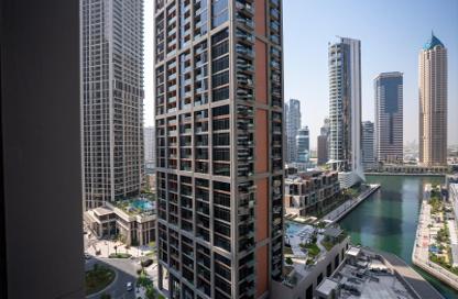 Apartment - 1 - 1 for rent in Peninsula Two - Peninsula - Business Bay - Dubai