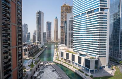 Apartment - 1 - 1 for rent in Peninsula Two - Peninsula - Business Bay - Dubai