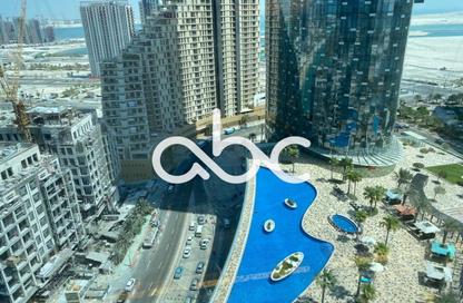 Apartment - 1 - 2 for rent in Sun Tower - Shams Abu Dhabi - Al Reem Island - Abu Dhabi