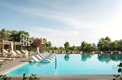 Apartment - 2 Bedrooms - 2 Bathrooms for sale in Golf Point Tower 1 - Golf Point - EMAAR South - Dubai South (Dubai World Central) - Dubai