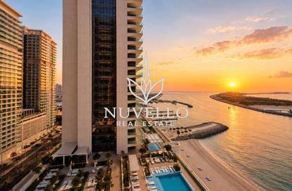 Apartment - 1 Bedroom - 1 Bathroom for rent in Beach Vista Tower 2 - Beach Vista - Emaar Beachfront - Dubai Harbour - Dubai
