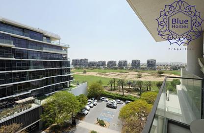Apartment - Studio - 1 for rent in Golf Veduta Hotel Apartments A - Golf Veduta Hotel Apartments - Golf Town - Damac Hills - Dubai