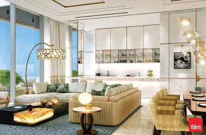 Apartment - 3 Bedrooms - 4 Bathrooms for sale in Cavalli Casa Tower - Dubai Media City - Dubai