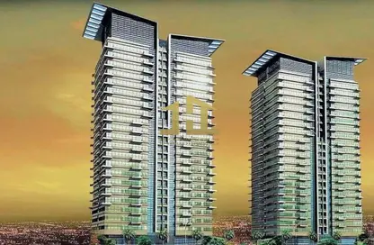 شقة - 1 حمام للبيع في ايم لايت توين تاورز أ - لايم لايت توين تاورز - مدينة دبي الرياضية - دبي