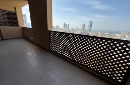 Apartment - 2 Bedrooms - 3 Bathrooms for rent in Al Nakheel - Ajman Downtown - Ajman