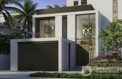 Villa - 6 - 7 for sale in Palm Jebel Ali Frond D - Palm Jebel Ali - Dubai
