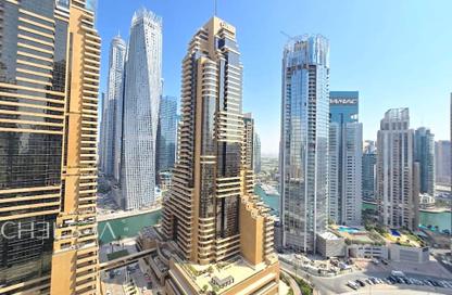 Apartment - 1 Bedroom - 2 Bathrooms for rent in Botanica Tower - Dubai Marina - Dubai
