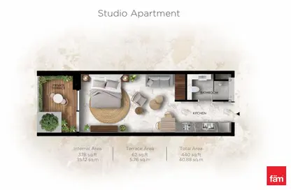 شقة - 1 حمام للبيع في لاكي رويال ريزيدنس - الضاحية 10 - قرية جميرا الدائرية - دبي