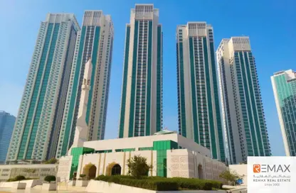 Apartment - 1 Bedroom - 1 Bathroom for rent in Al Maha Tower - Marina Square - Al Reem Island - Abu Dhabi