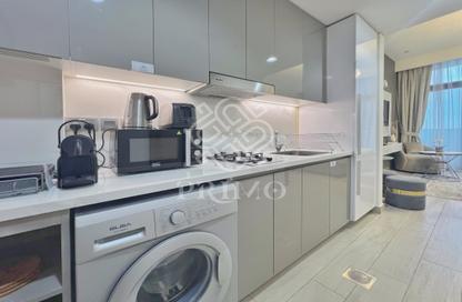 Apartment - Studio - 1 Bathroom for rent in Azizi Riviera 20 - Azizi Riviera - Meydan One - Meydan - Dubai