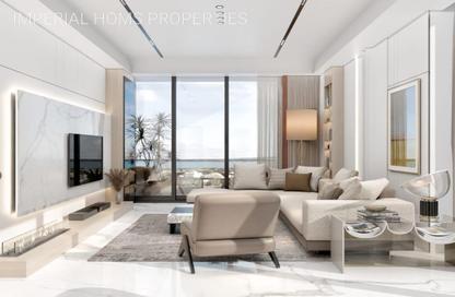Apartment - 1 Bedroom - 2 Bathrooms for sale in Al Watan Tower - Ajman Corniche Road - Ajman
