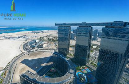 Apartment - 1 Bedroom - 2 Bathrooms for sale in Sky Tower - Shams Abu Dhabi - Al Reem Island - Abu Dhabi Apartment - 1 Bedroom - 2 Bathrooms for sale in Sky Tower - Shams Abu Dhabi - Al Reem Island - Abu Dhabi