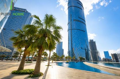 Apartment - 1 Bedroom - 2 Bathrooms for sale in Sky Tower - Shams Abu Dhabi - Al Reem Island - Abu Dhabi Apartment - 1 Bedroom - 2 Bathrooms for sale in Sky Tower - Shams Abu Dhabi - Al Reem Island - Abu Dhabi