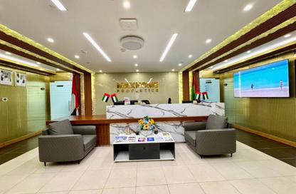 Office Space - Studio - 2 Bathrooms for rent in Hanging Garden Tower - Al Danah - Abu Dhabi
