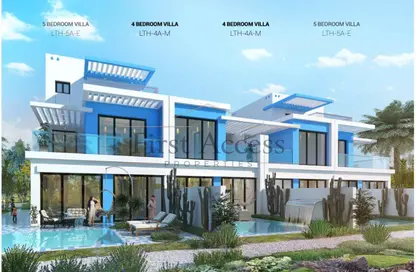 Apartment - 4 Bedrooms - 5 Bathrooms for sale in Santorini - Damac Lagoons - Dubai