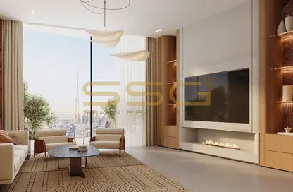 Apartment - 1 Bedroom - 2 Bathrooms for sale in Binghatti Skyflame 2 - Binghatti Skyflame - Majan - Dubai