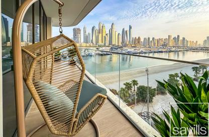 Apartment - 3 - 3 for rent in Palace Beach Residence Tower 1 - Palace Beach Residence - Emaar Beachfront - Dubai Harbour - Dubai